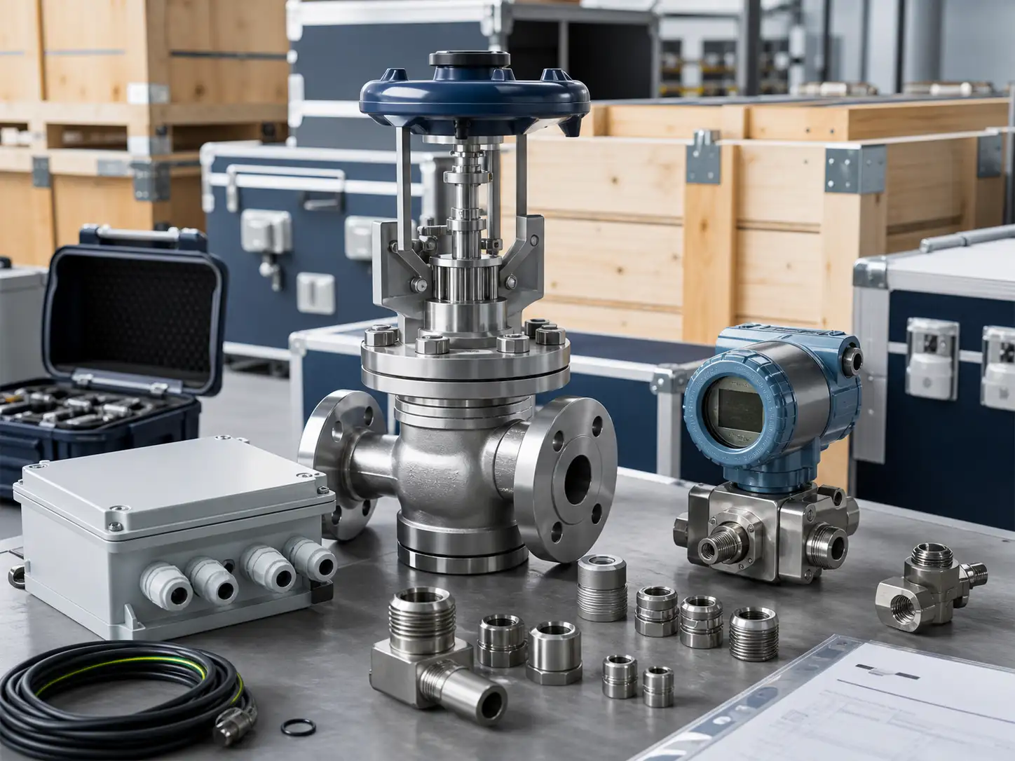 Industrial equipment procurement and supply