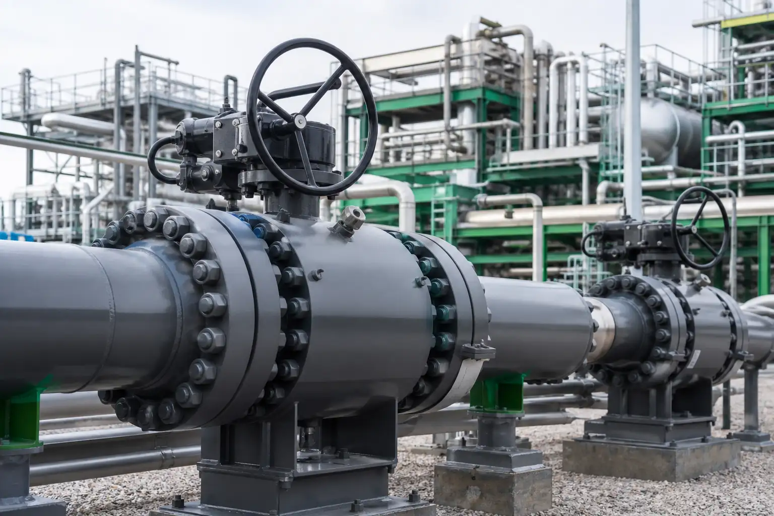 Industrial valves and pipeline solution equipment